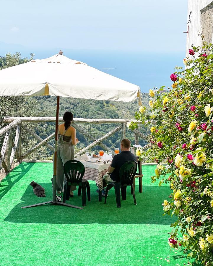 Agriturismo Le Grottelle Villa Sant'Agata sui due Golfi Eksteriør billede